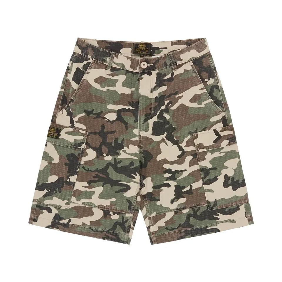 Corteiz Guerillaz Cargo Short Camo