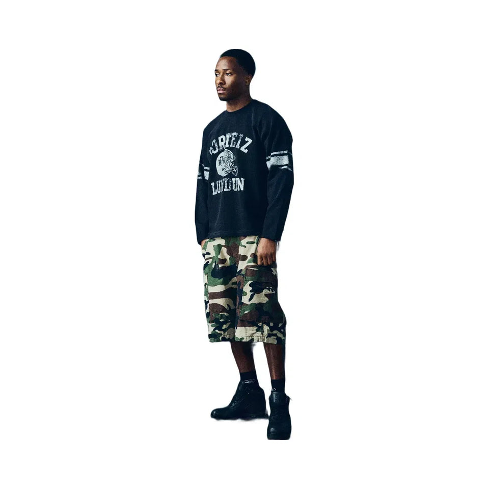 Corteiz Guerillaz Cargo Short Camo