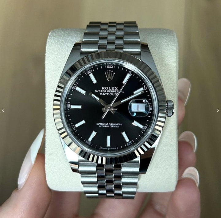 Rolex | Datejust | 126334 | Gold/Steel | 41 mm | Gold/Steel | Black | Automatic
