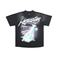 Hellstar Attacks T-Shirt Black Green