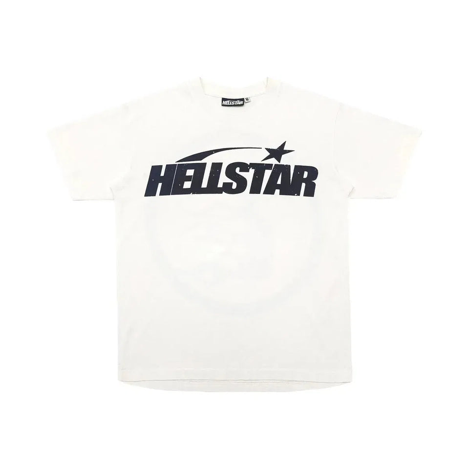 Hellstar Classic T-Shirt White Black