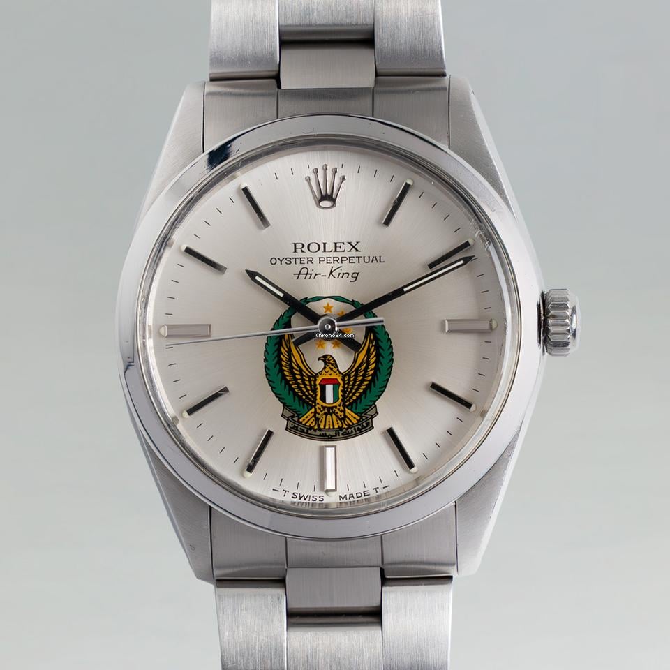 Rolex | Air King | 5500 | Steel | 34 mm | Steel | Silver | Automatic