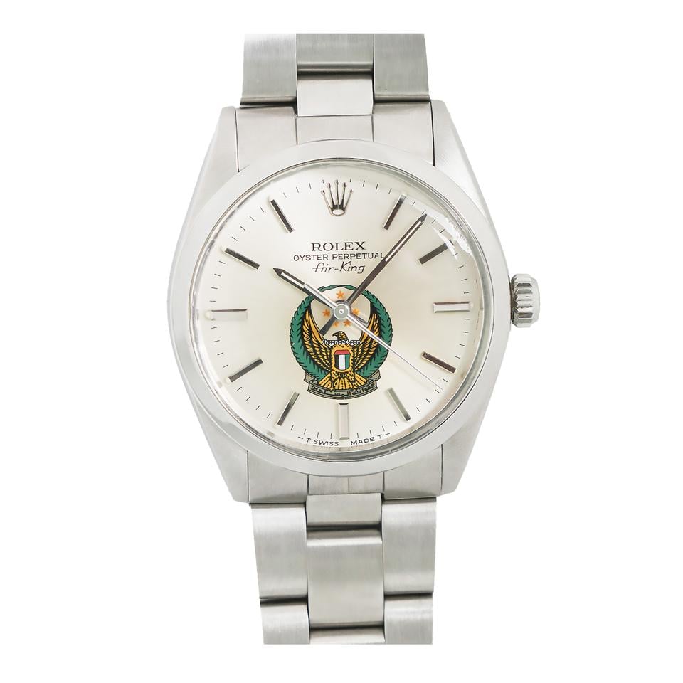 Rolex | Air King | 5500 | Steel | 34 mm | Steel | Silver | Automatic