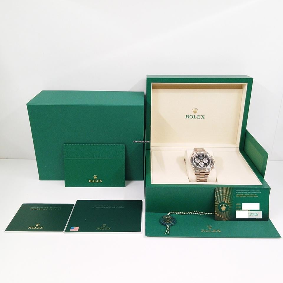 Rolex | Daytona | 126509G | White gold | White gold | Black | Automatic
