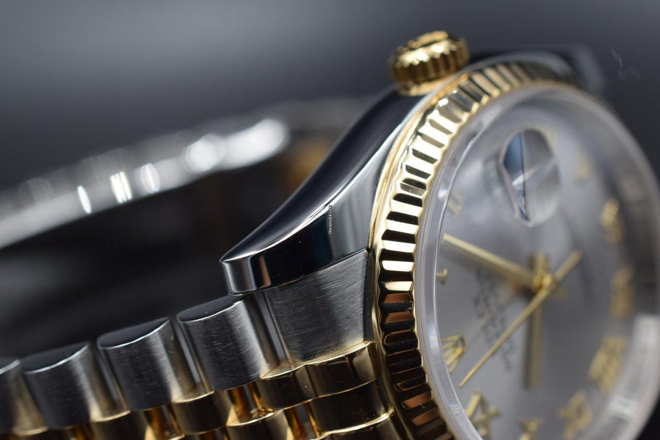 Rolex | Datejust | 116233 | Gold/Steel | 36 mm | Gold/Steel | Grey | Automatic