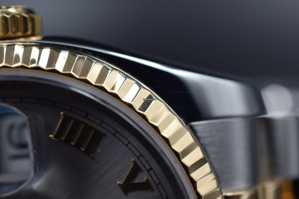 Rolex | Datejust | 116233 | Gold/Steel | 36 mm | Gold/Steel | Grey | Automatic