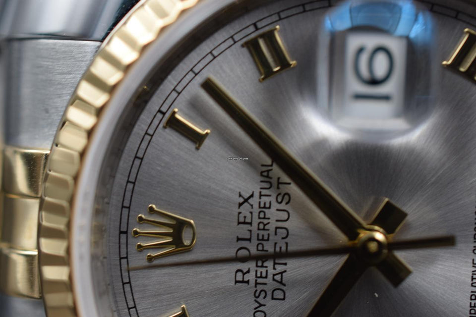 Rolex | Datejust | 116233 | Gold/Steel | 36 mm | Gold/Steel | Grey | Automatic