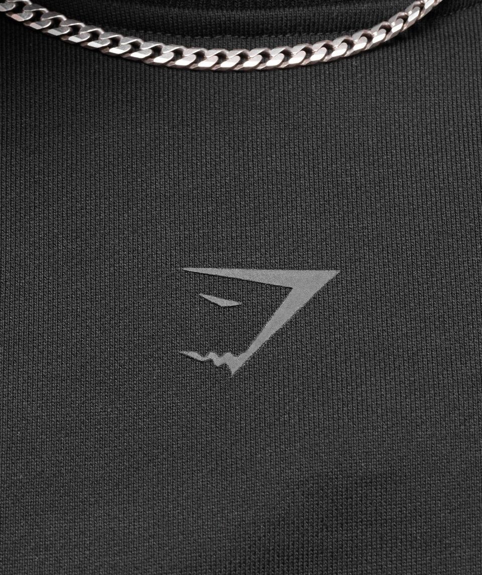 Gymshark Premium Power Crew - Black