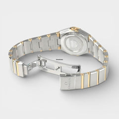 Omega Constellation Diamonds / Steel&Yellow gold / 25 mm / 131.25.25.60.53.001