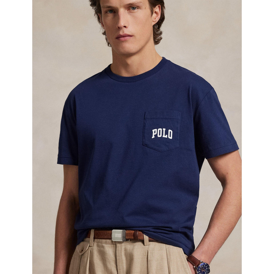 Bear Print Crew Neck T-Shirt