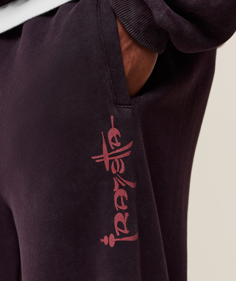 Gymshark Power x Frazetta Graphic Joggers - Asphalt Grey/Plum Brown