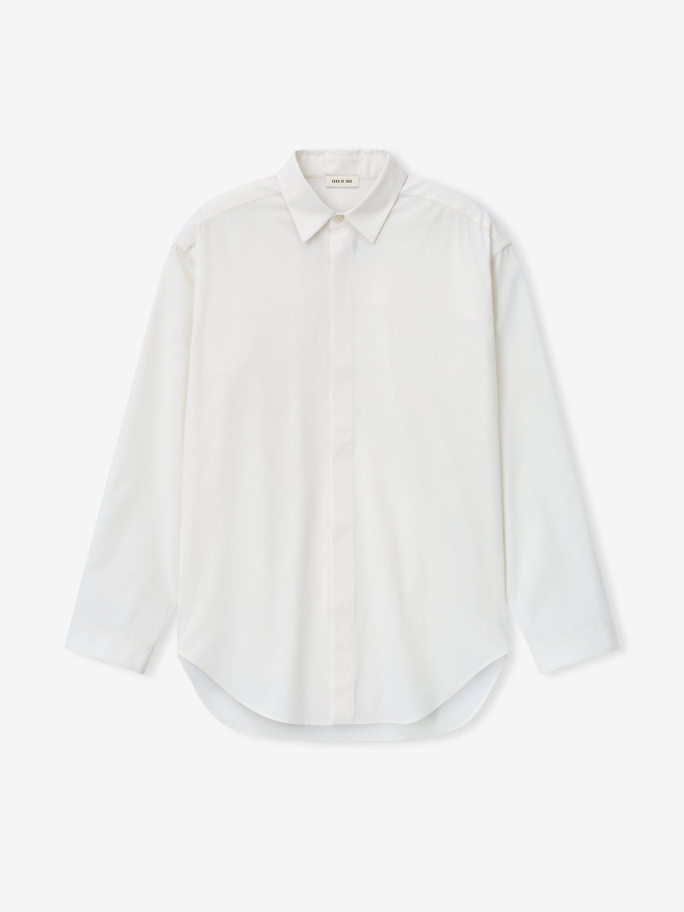 Essentials Cotton Wool Oxford Classic Shirt White