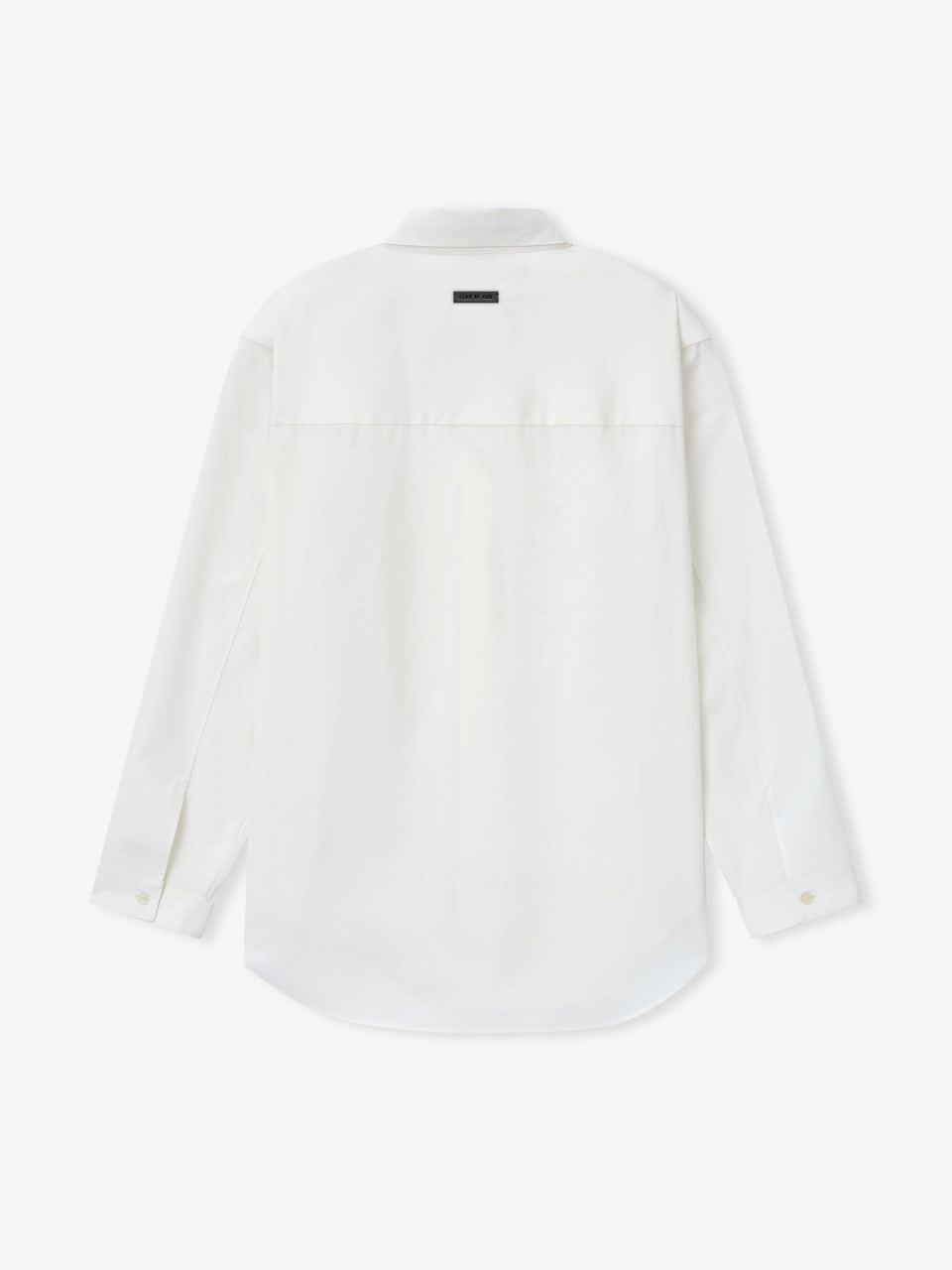 Essentials Cotton Wool Oxford Classic Shirt White
