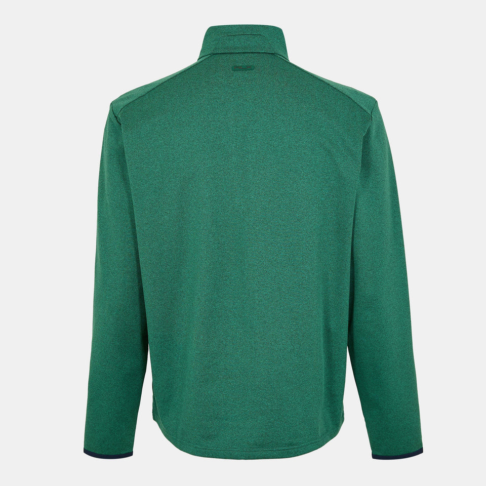 RLX Cotton Long Sleeve Half Zip Performance Golf Jacket