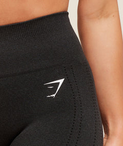 Women's Gymshark Vital Warm Leggings Black Marl