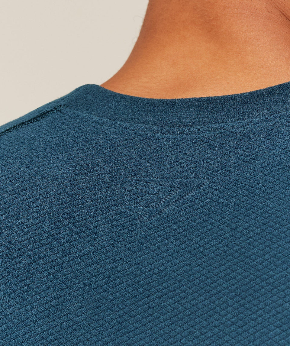 Gymshark Physique T-Shirt - GS Stealth Blue/GS Deep Petrol Blue
