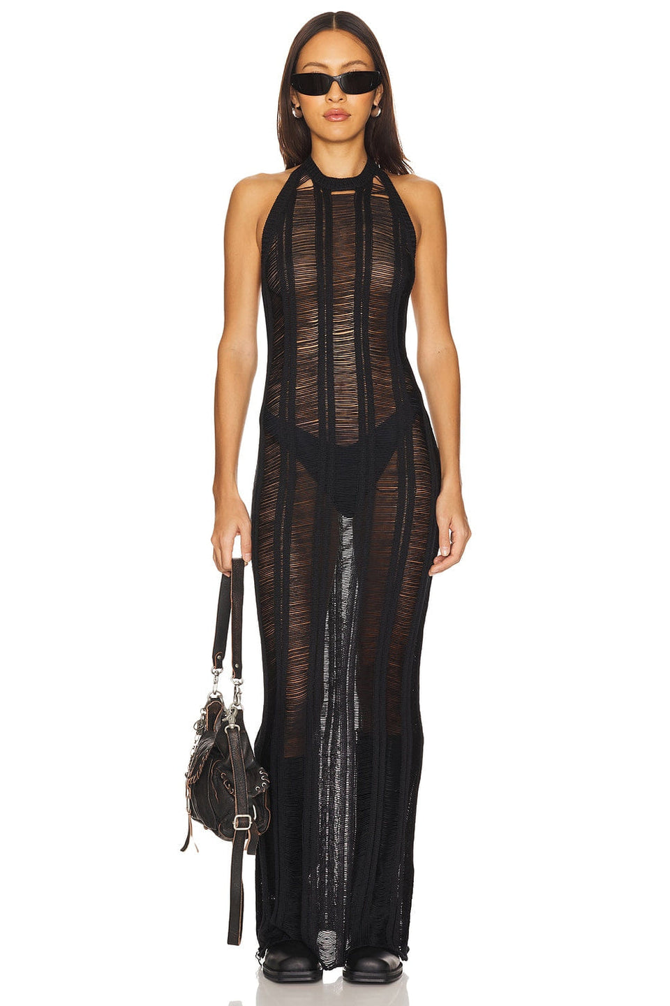 superdown Micayla Maxi Dress in Black