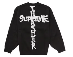 Supreme Thrasher Sweater (FW24) Black