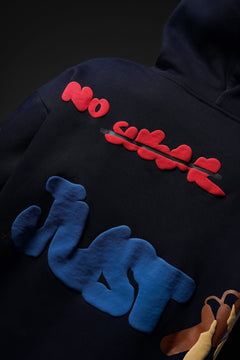 No Sugar Just Honey Navy Hoodie - Positive Vibes Streetwear
