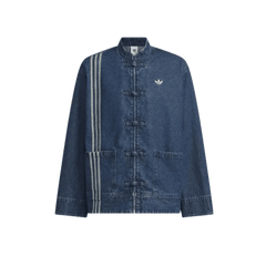 adidas CTT Oversized Chinese Track Top 3.0 Gender Neutral Jacket Medium Blue Denim