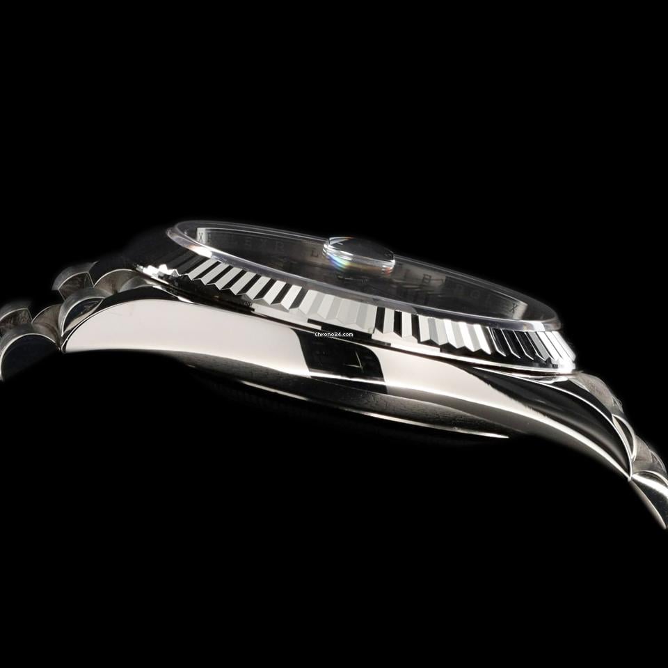 Rolex | Day-Date | 228239 | Steel | 40 mm | White gold | Blue | Automatic