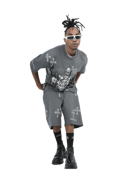 CRISS-CROSS CO-ORD SET