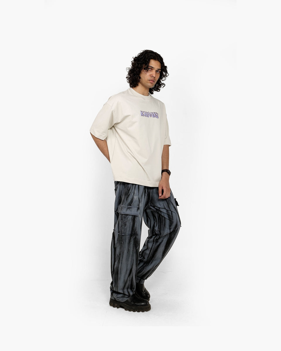 Voyager - Light Grey Oversized T-Shirt