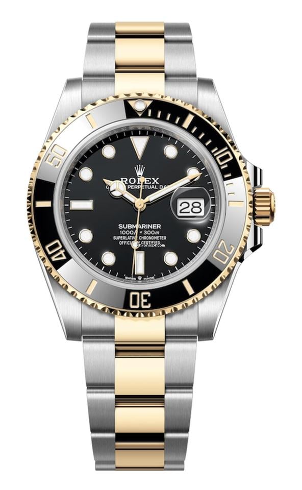 Rolex | Submariner | 126613LN | Steel | 41 mm | Yellow gold | Black | Automatic