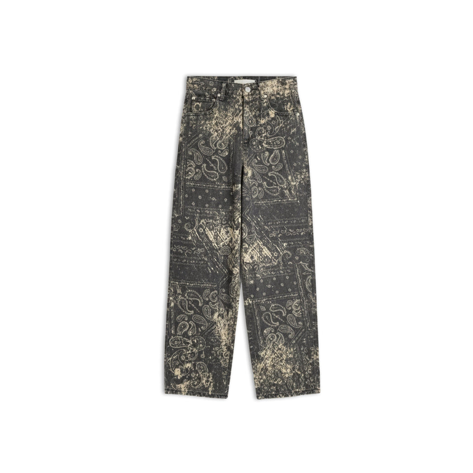 PAISLEY GRUNGE BAGGY BOTTOMS