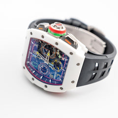Richard Mille Quartz Tpt Automatic Split Seconds Rm65-01 White NTPT