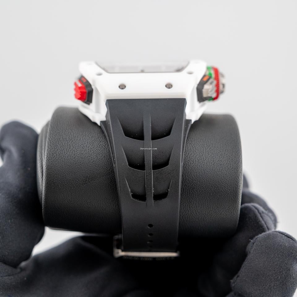 Richard Mille Quartz Tpt Automatic Split Seconds Rm65-01 White NTPT