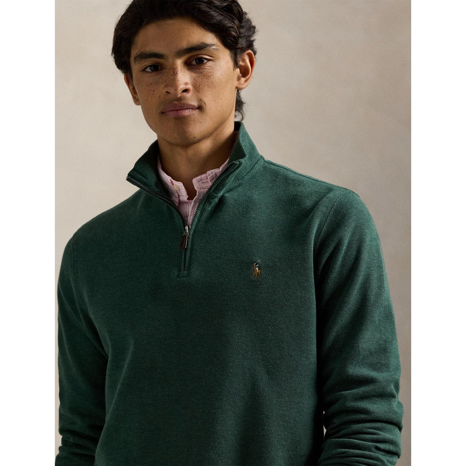 Estate Fleece Quarter Zip Sweater