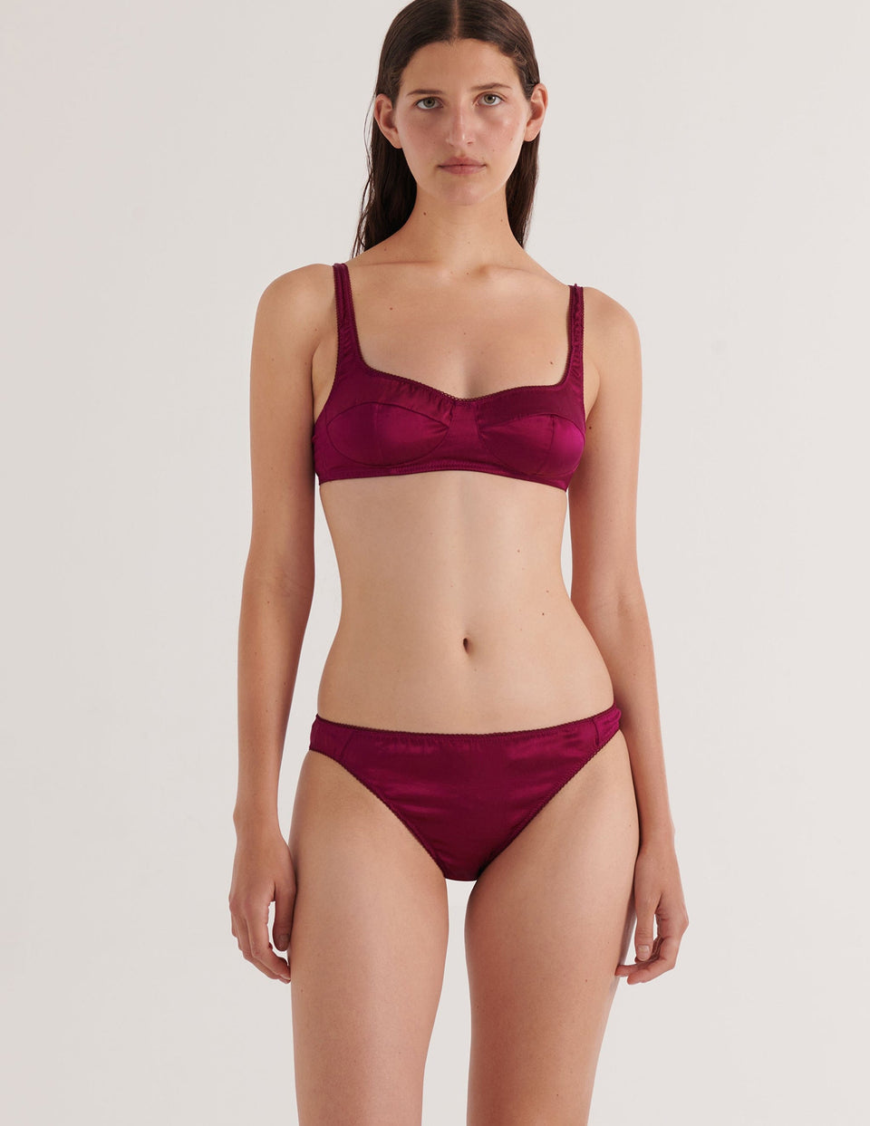 Penelope Bralette Cranberry