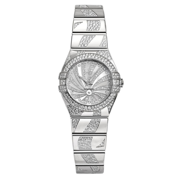 Omega Constellation Quartz123.55.24.60.55.012 Quartz White gold New