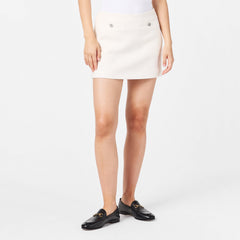 Interlocking G Wool Blend Boucle Miniskirt