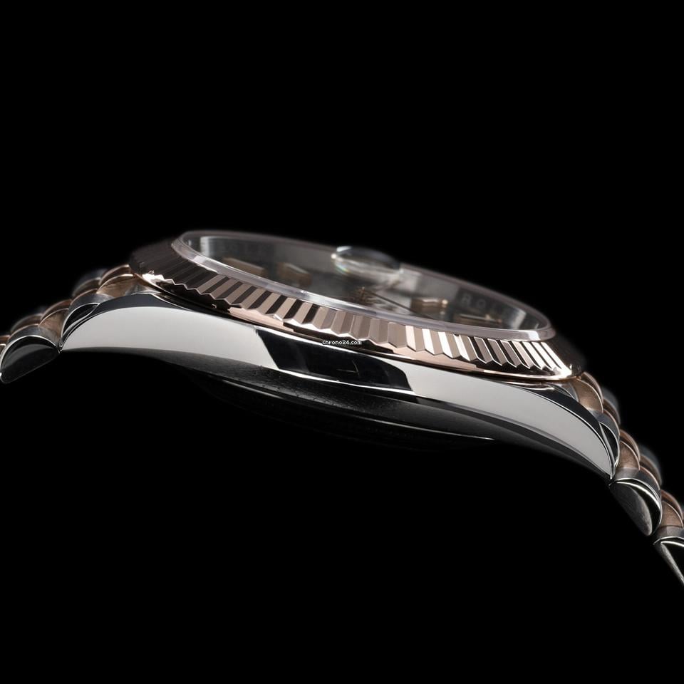 Rolex | Datejust | 126331 | Steel | 41 mm | Rose gold | Grey | Automatic