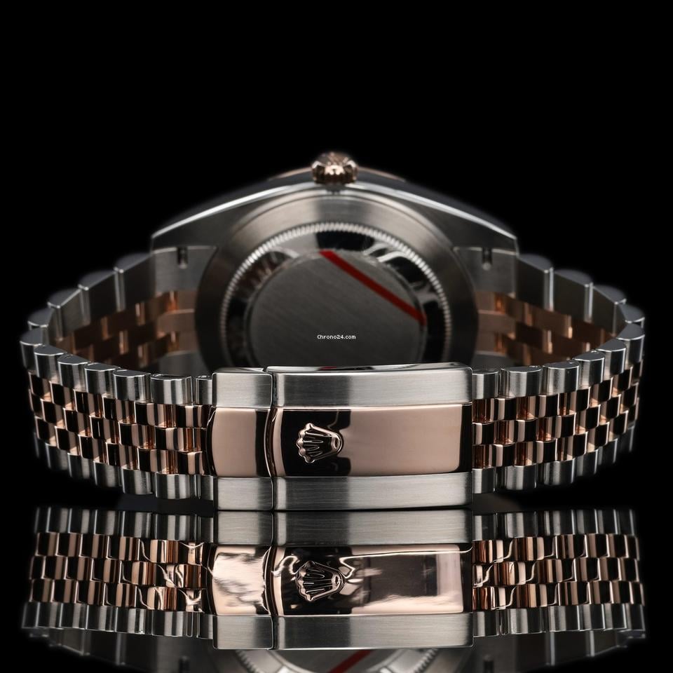 Rolex | Datejust | 126331 | Steel | 41 mm | Rose gold | Grey | Automatic