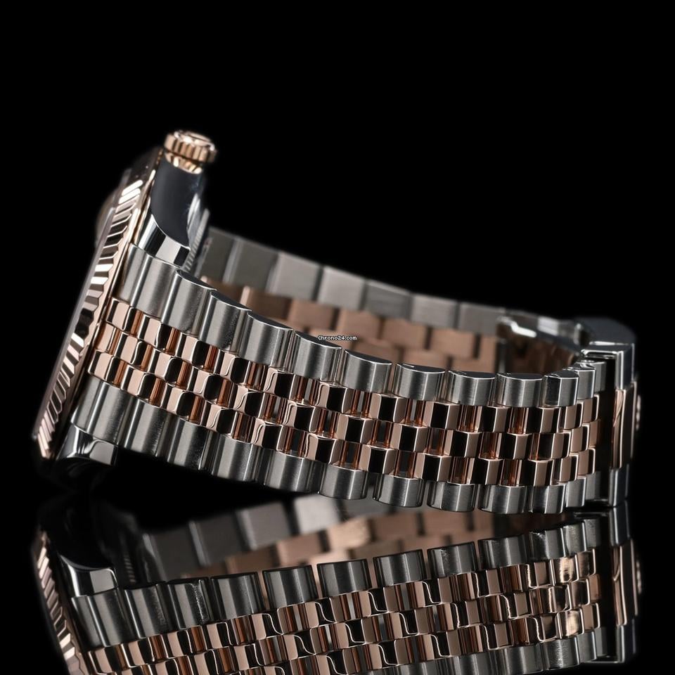 Rolex | Datejust | 126331 | Steel | 41 mm | Rose gold | Grey | Automatic