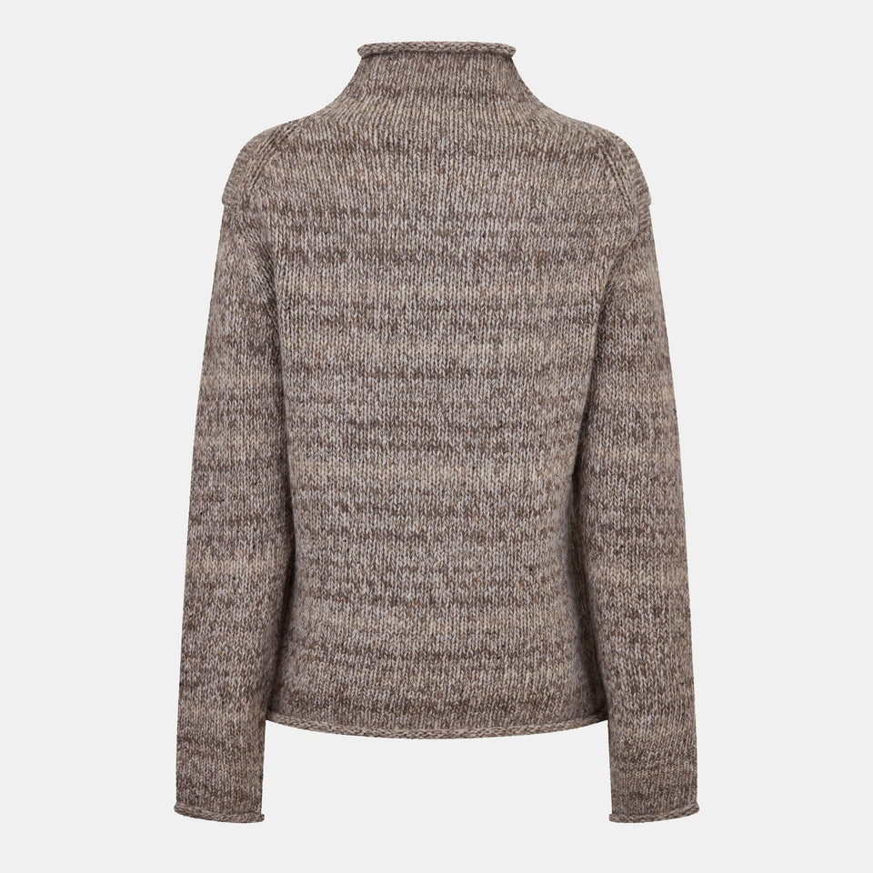 Flag Knitted Crew Neck Jumper