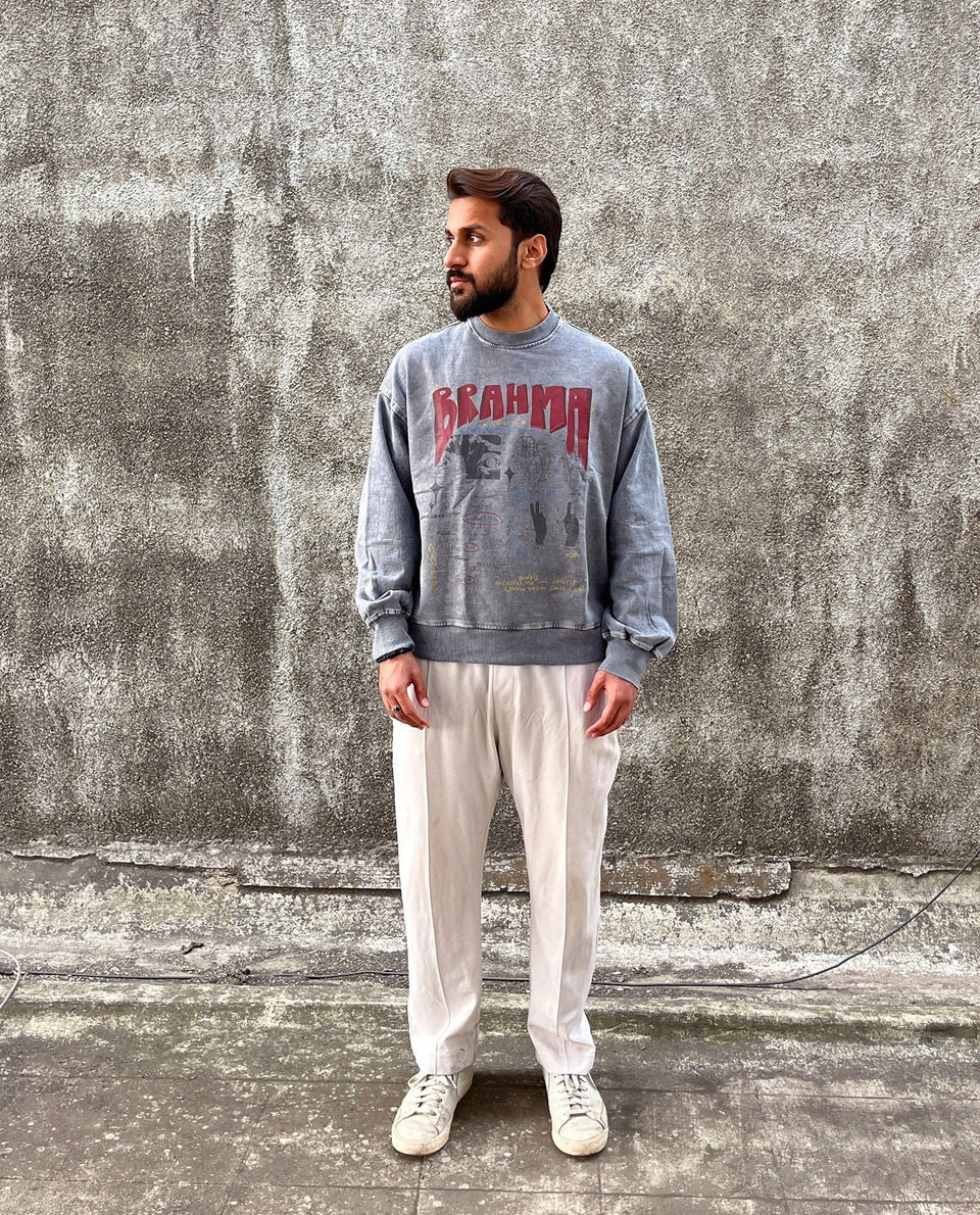 Dreams // Oversized Cropped Unisex Sweatshirt