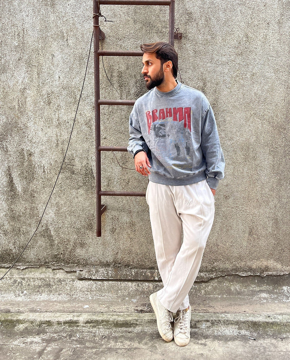 Dreams // Oversized Cropped Unisex Sweatshirt