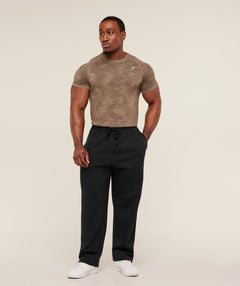 Gymshark Geo Seamless T-Shirt -  Lifestyle Brown /  Archive Brown