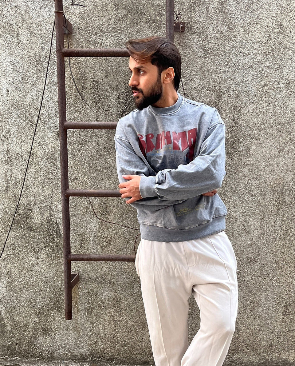 Dreams // Oversized Cropped Unisex Sweatshirt