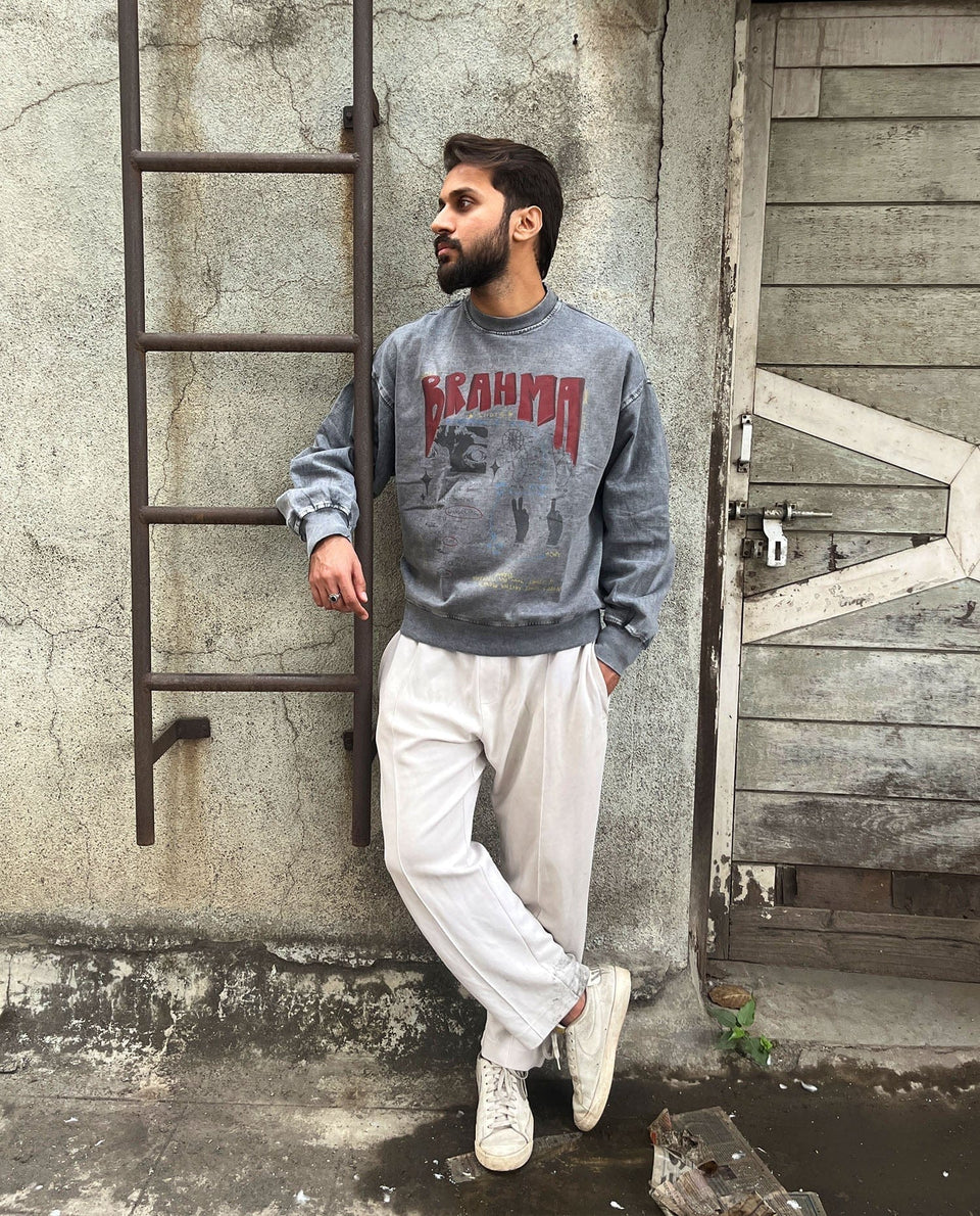 Dreams // Oversized Cropped Unisex Sweatshirt