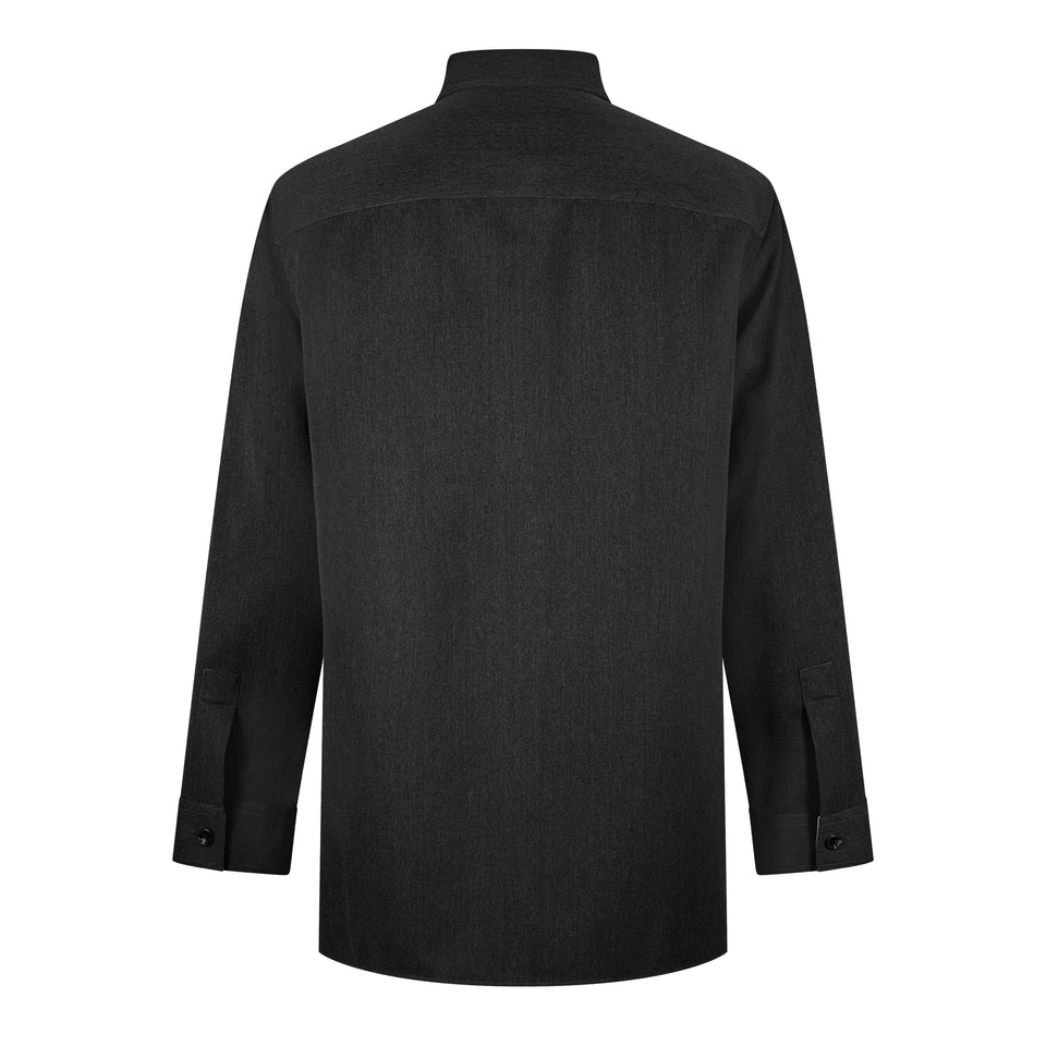 Wool Shirt With Embroidery