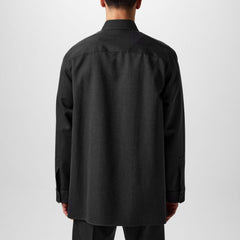 Wool Shirt With Embroidery