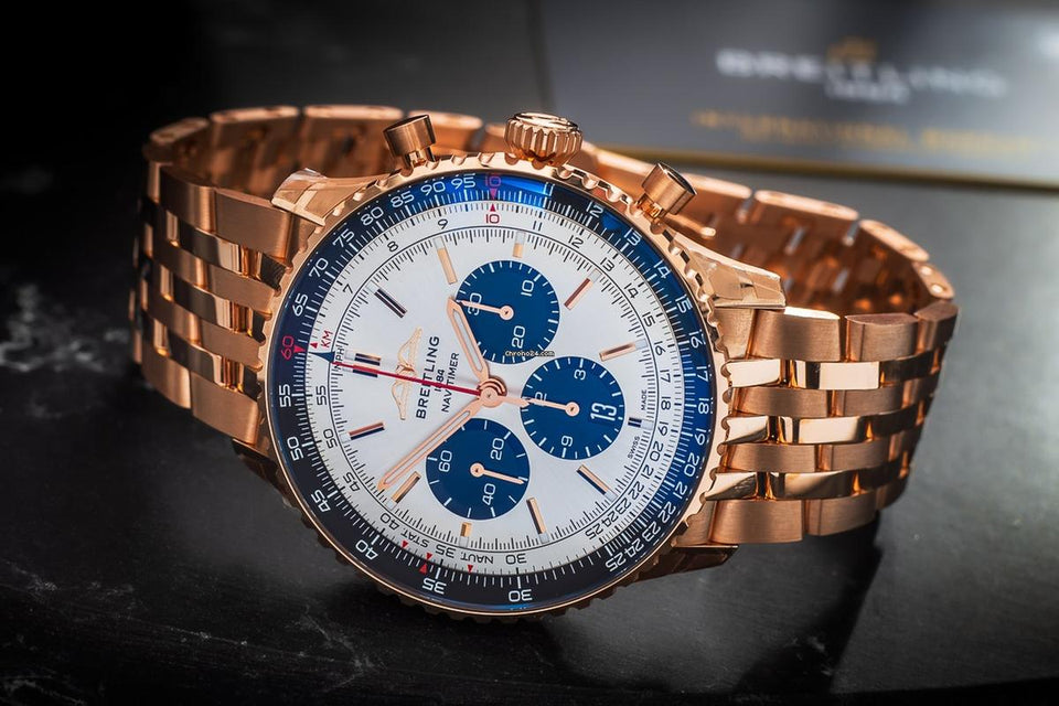 Breitling Navitimer 1 B01 Chronograph Rb0137 18k Weight 245g 46mm - New 2026 - Full Set