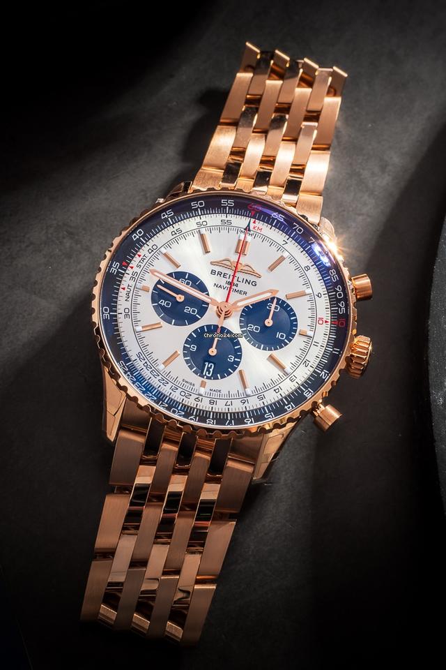 Breitling Navitimer 1 B01 Chronograph Rb0137 18k Weight 245g 46mm - New 2026 - Full Set