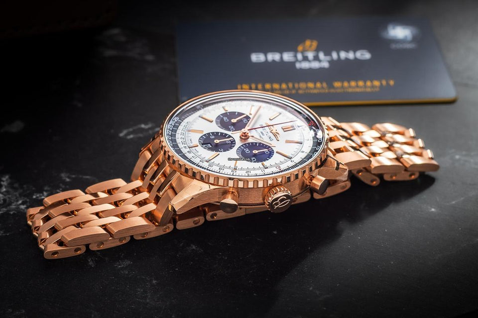 Breitling Navitimer 1 B01 Chronograph Rb0137 18k Weight 245g 46mm - New 2026 - Full Set