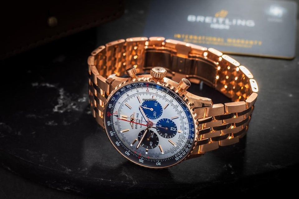 Breitling Navitimer 1 B01 Chronograph Rb0137 18k Weight 245g 46mm - New 2026 - Full Set